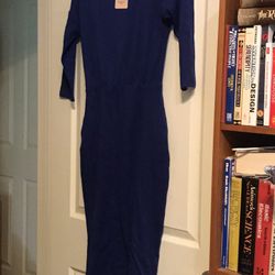 Moyabo Royal Blue Small Dress NWT 