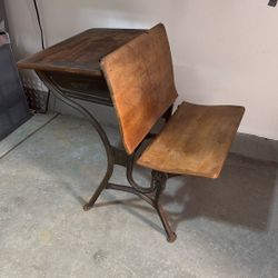 Vintage School Desk