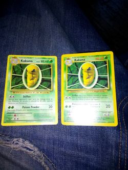 Original Pokemon cards ..