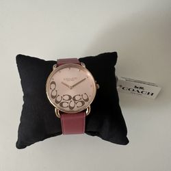 Pink Coach Watch