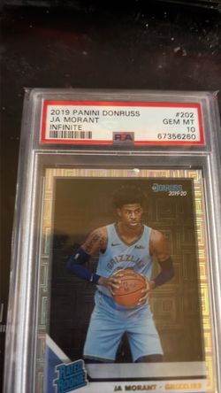 2019 Donruss Infinite Ja Morant RC - PSA 10