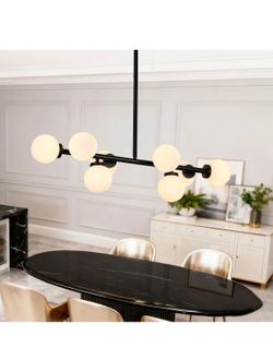 New in box chandelier large light fixture lamp 8 lights