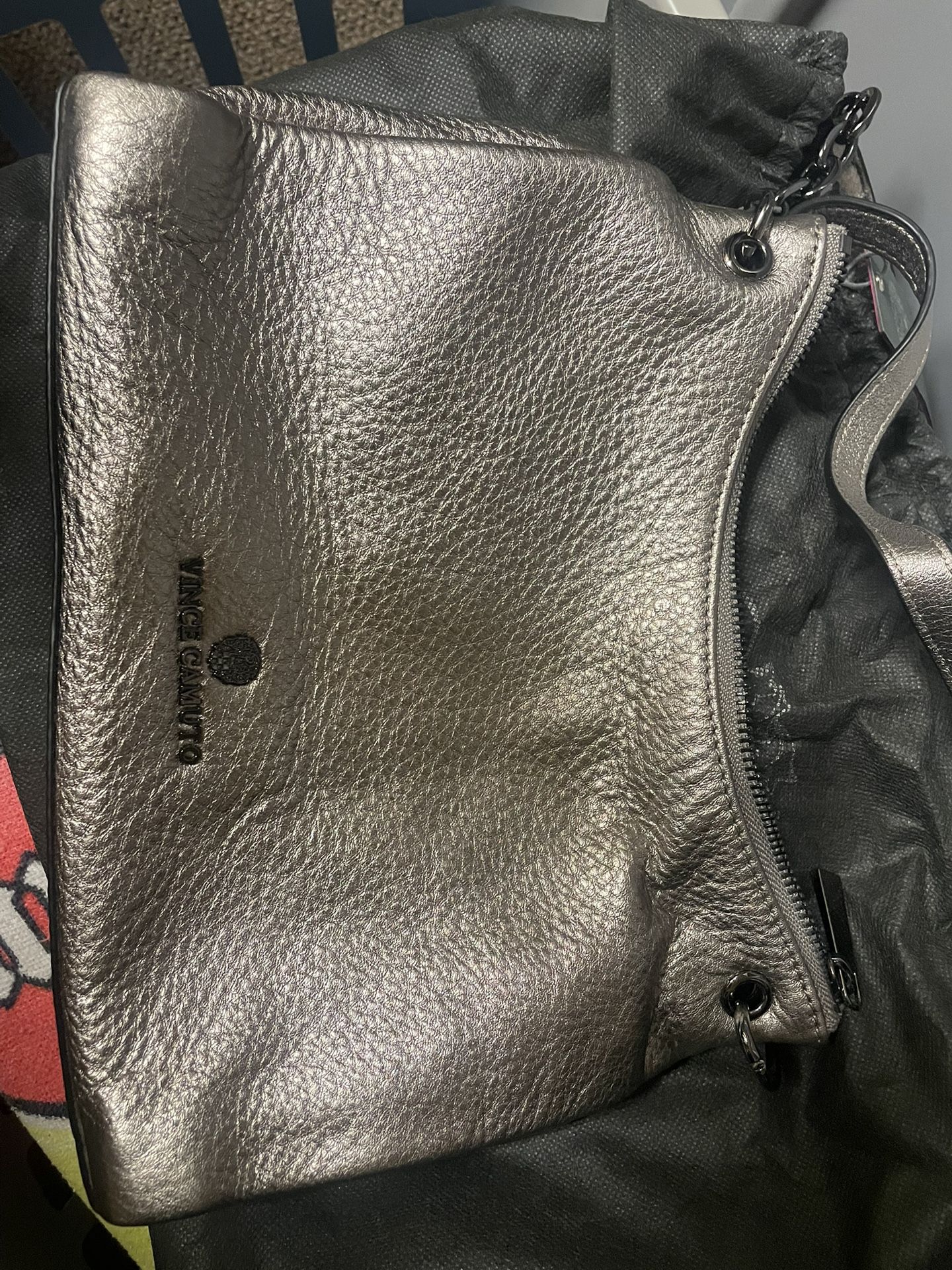 Vince Camuto Style VV ESTIE Crossbody **Pewter** NEW WITH TAGS