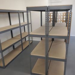 Shelving 48 in W x 18 in D Industrial Boltless Warehouse Storage Racks Similar to Uline Grainger Global McMaster Carr Delivery & Assembly Available