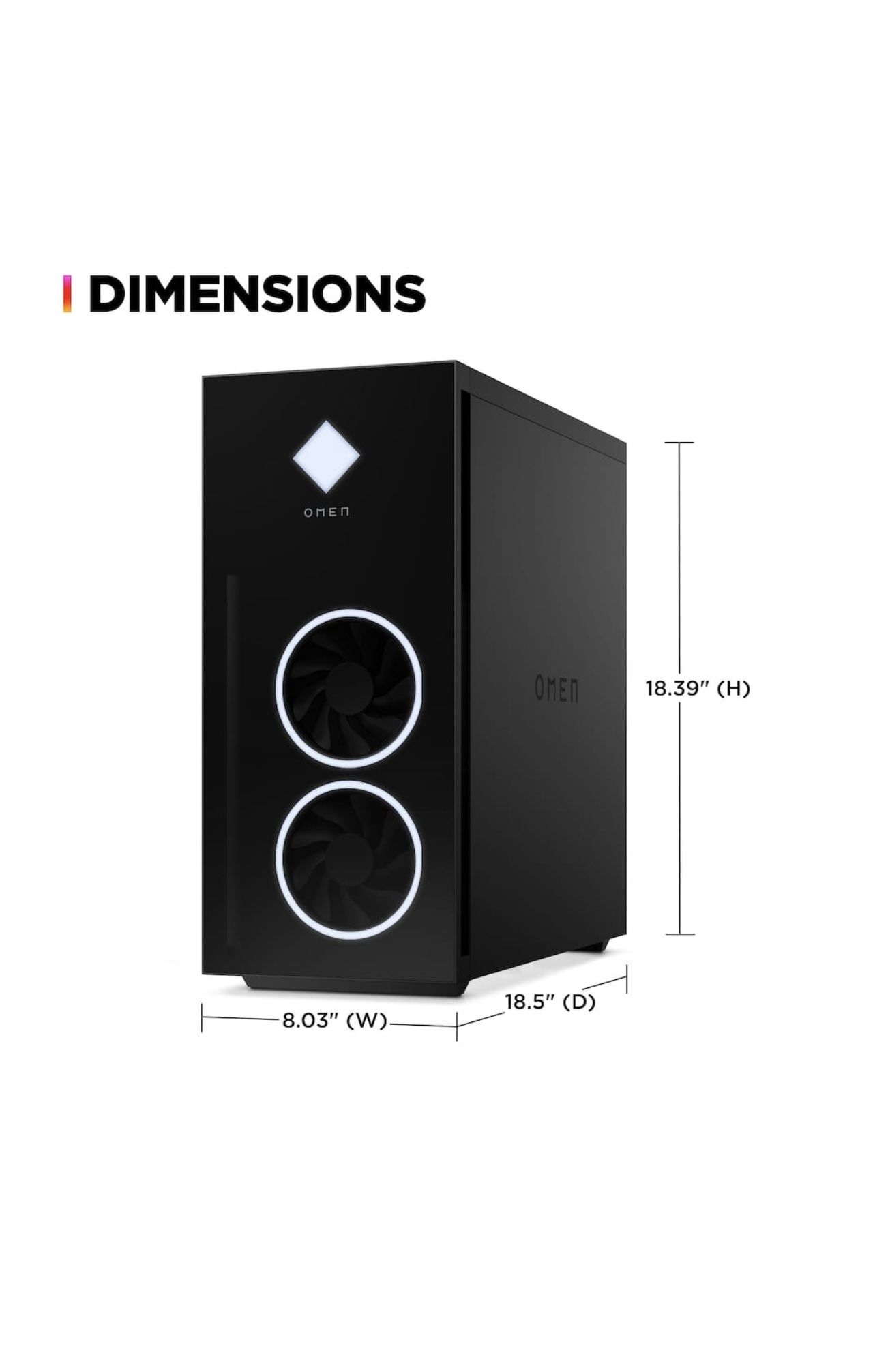 HP Omen gaming Desktop Nvidia 4060