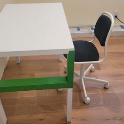 Desk, Office Chair for Kids