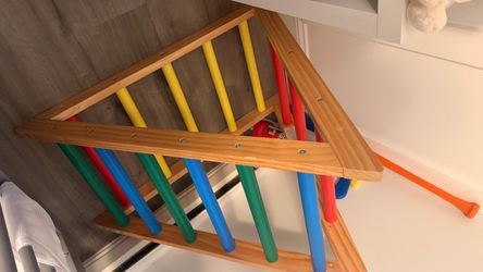 Wooden Kids Indoor Climbing Triangle