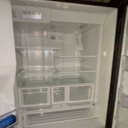 Whirlpool French Door Black Fridge 