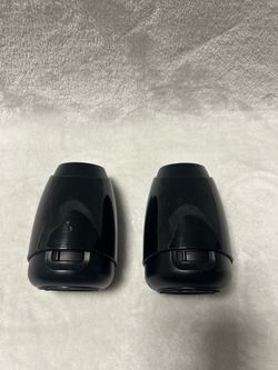 2 black Air Wick Essential Mist diffuser