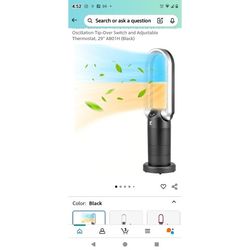 Oceanloong Bladeless Fan & Heater Combo