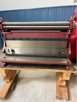 Harbor Freight brake roll form and shear