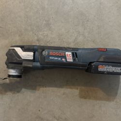 Bosch 18V Brushless Oscillating Multi-Tool w/ Blade & Battery