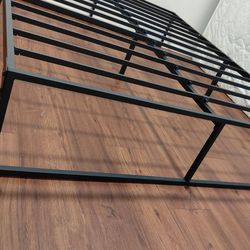 14 Inch Metal Bed Frame $75 or OBO