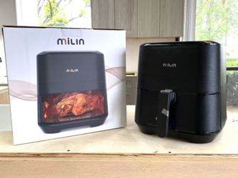 MILIN 1700W 8QT Air Fryer With 100 Recipes