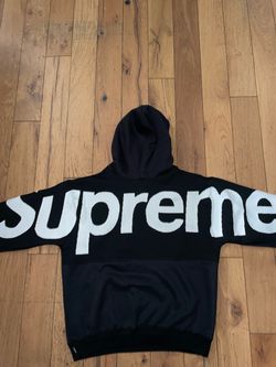 Supreme Big Logo Hoodie Black