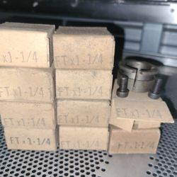 (10) Taper Lock Bushings 1-1/4"