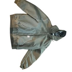 Levi’s Green Jacket With White Stitching  
