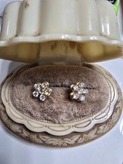 Crystal Post Earrings