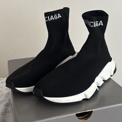 Balenciaga Sporty Knit Sneakers