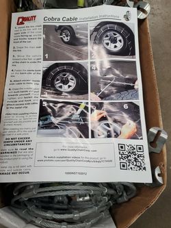 Cable Chain For Truck-SUV-RV-Van