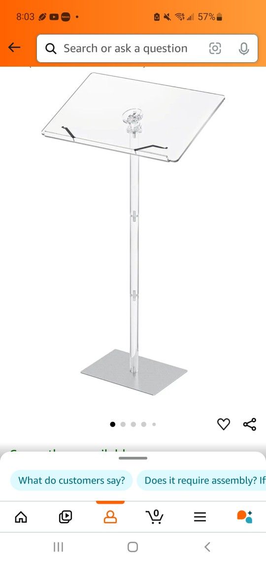 Acrylic Podium