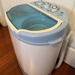 Pyle Portable 2-in-1 Washing Machine&Spin-Dryer