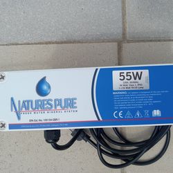 New /used UV 55 pool sanitizer.