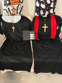 Monja y Sacerdote disfraz