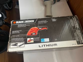 Black n decker lithium 2 in 1. Garden shears