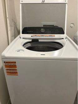 Whirlpool washer and dryer