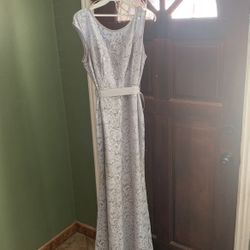 Sylver /Grey Dress $30 Only Worn Once . Size Large