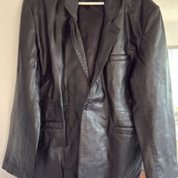 Black Leather Jacket 
