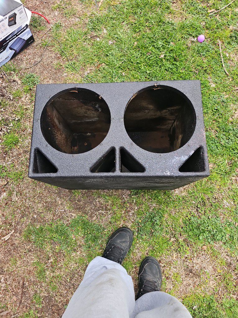 10" Dual Subwoofer Box