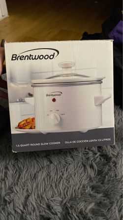 Brentwood 1.5 Qt Slow Cooker Crock Pot