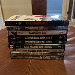 The Walking Dead DVD’s Seasons 1-9
