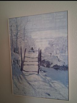 Original 1986 French Claude Monet Painting Exhibition Poster