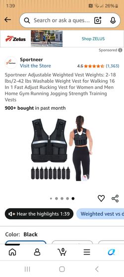 Weight vest 16lbs new in box pick up in pomona $40