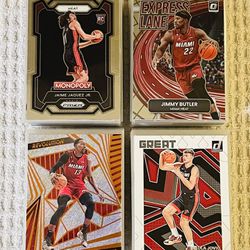 Miami Heat 120 Card Basketball Lot! Rookies, Prizms, Parallels, Short Prints, Variations & More!