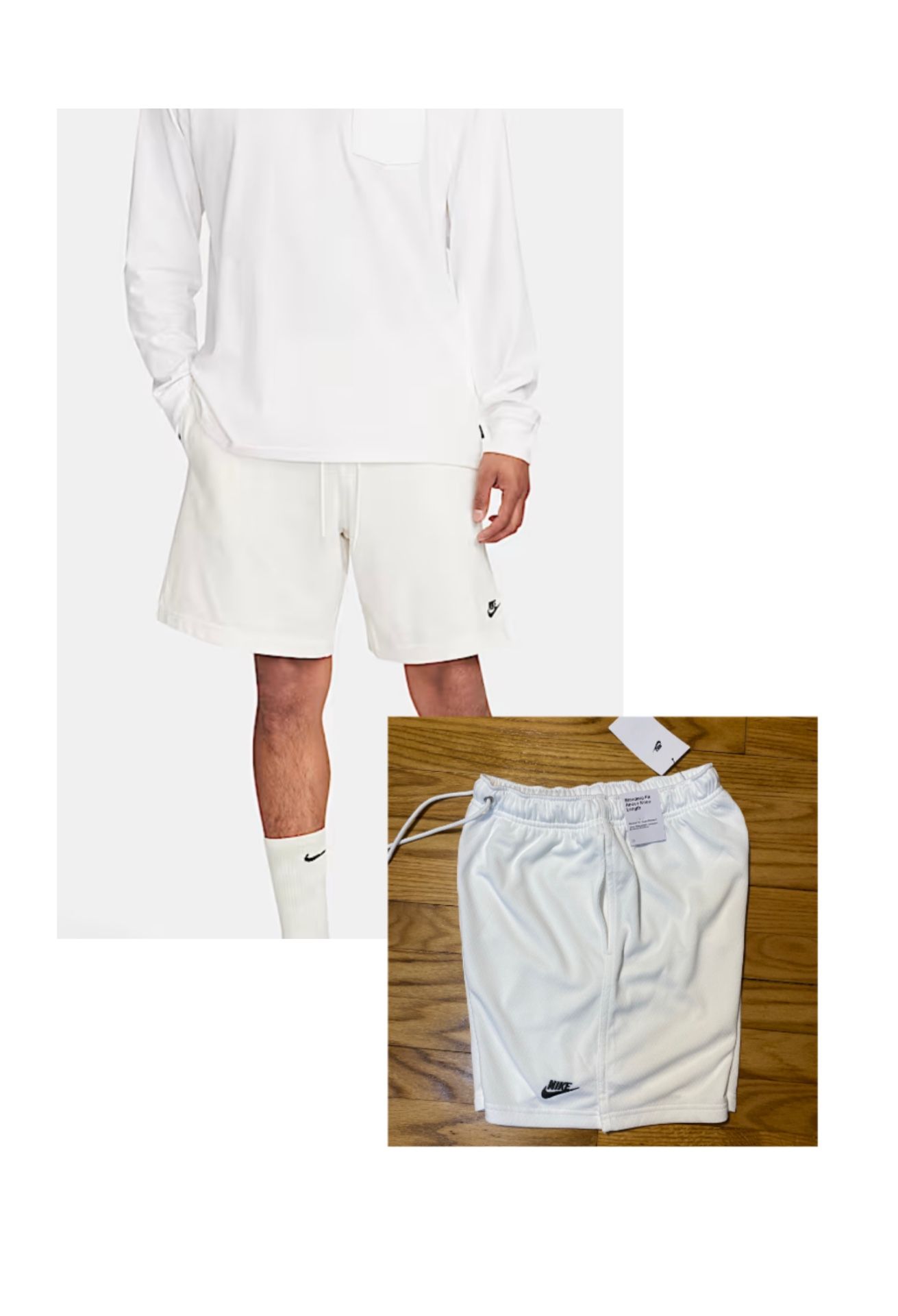 Nike Club Mesh Flow Standard Fit Above Knee Length Shorts Men’s sz XL & XS available NEW!!