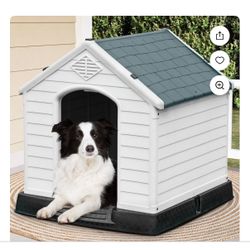 Large Plastic dog House New Unopened Box 
