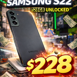 🚨
Samsung S22
📱 128GB
🔓 UNLOCKED
💥 ONLY $228 💥