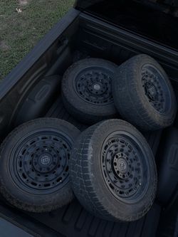 Black Rhino Arsenal Matte Black Wheels and Tires