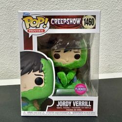 Creepshow: Jordy funko pop brand new!! Horror flocked edition RARE