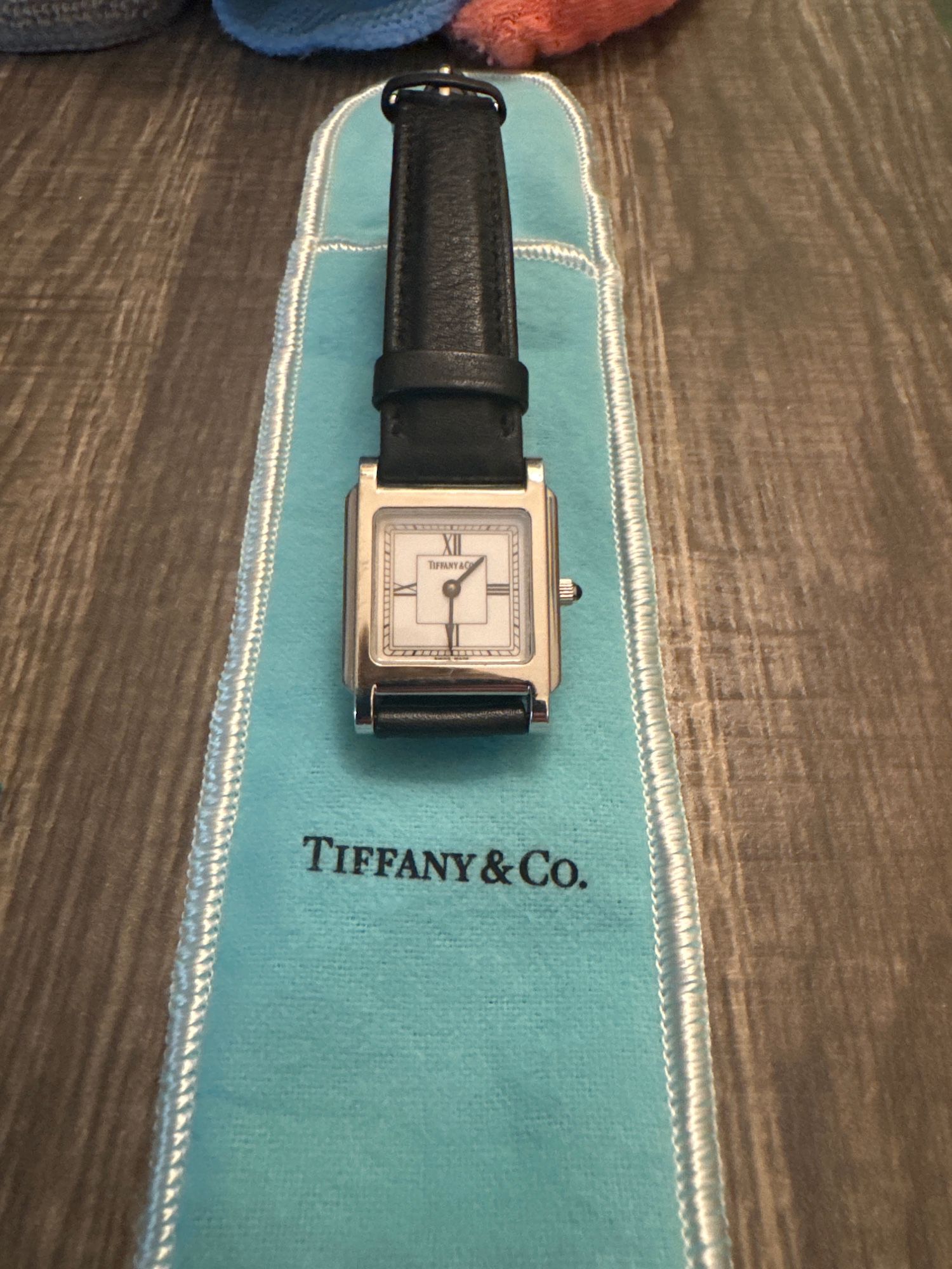 Vintage Tiffany Tank Watch