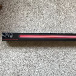 Star Wars Red FX Lightsaber Asajj Ventress Disney Collectible Toy 