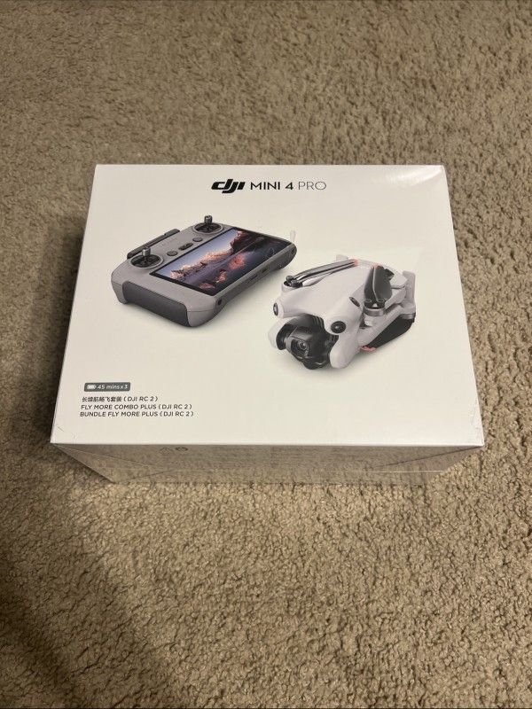 DJI Mini 4 Pro Fly More Combo (Battery x 3) Brand New