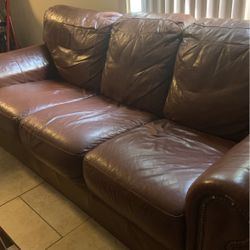 Leather Sofa