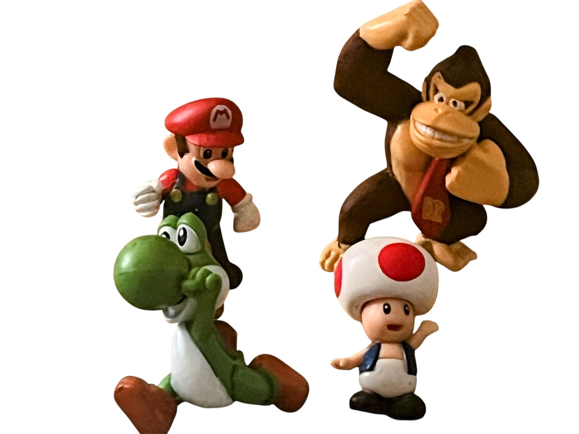 Mario bros and Friends Birthday Cake Topper Cupcake Toppers pvc
