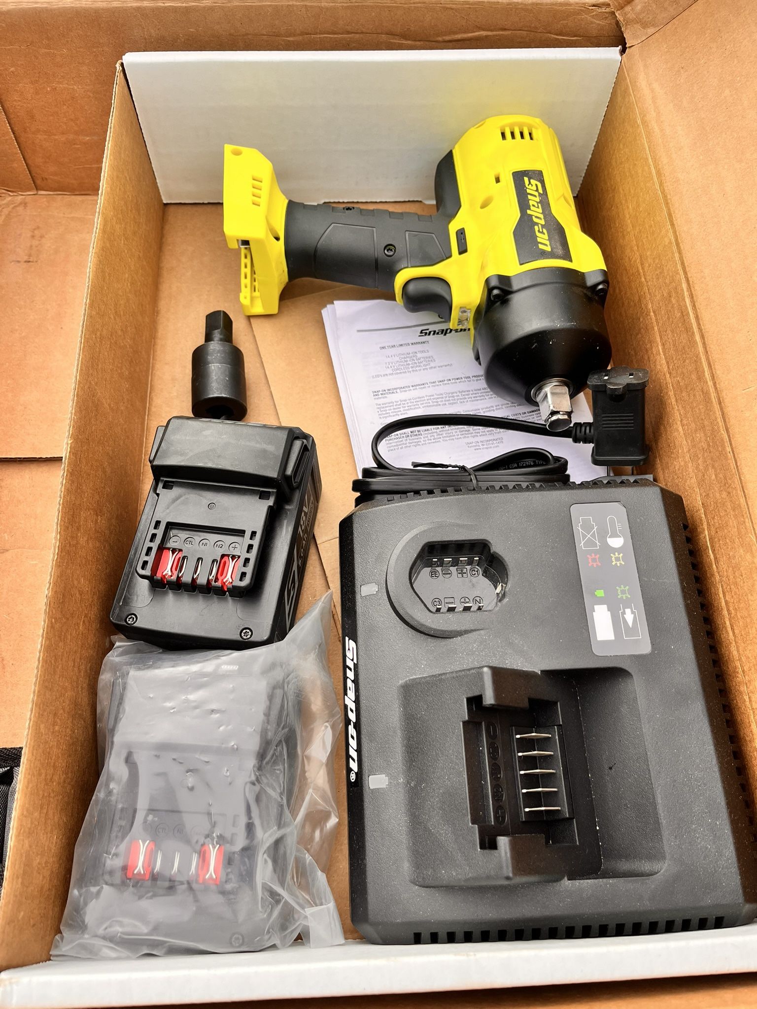 1/2 Snap On Impact Gun And Socket Set