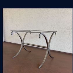 One Heavy Iron Side Table End Accent Base